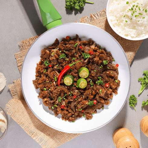 Vegan Mushroom Sisig